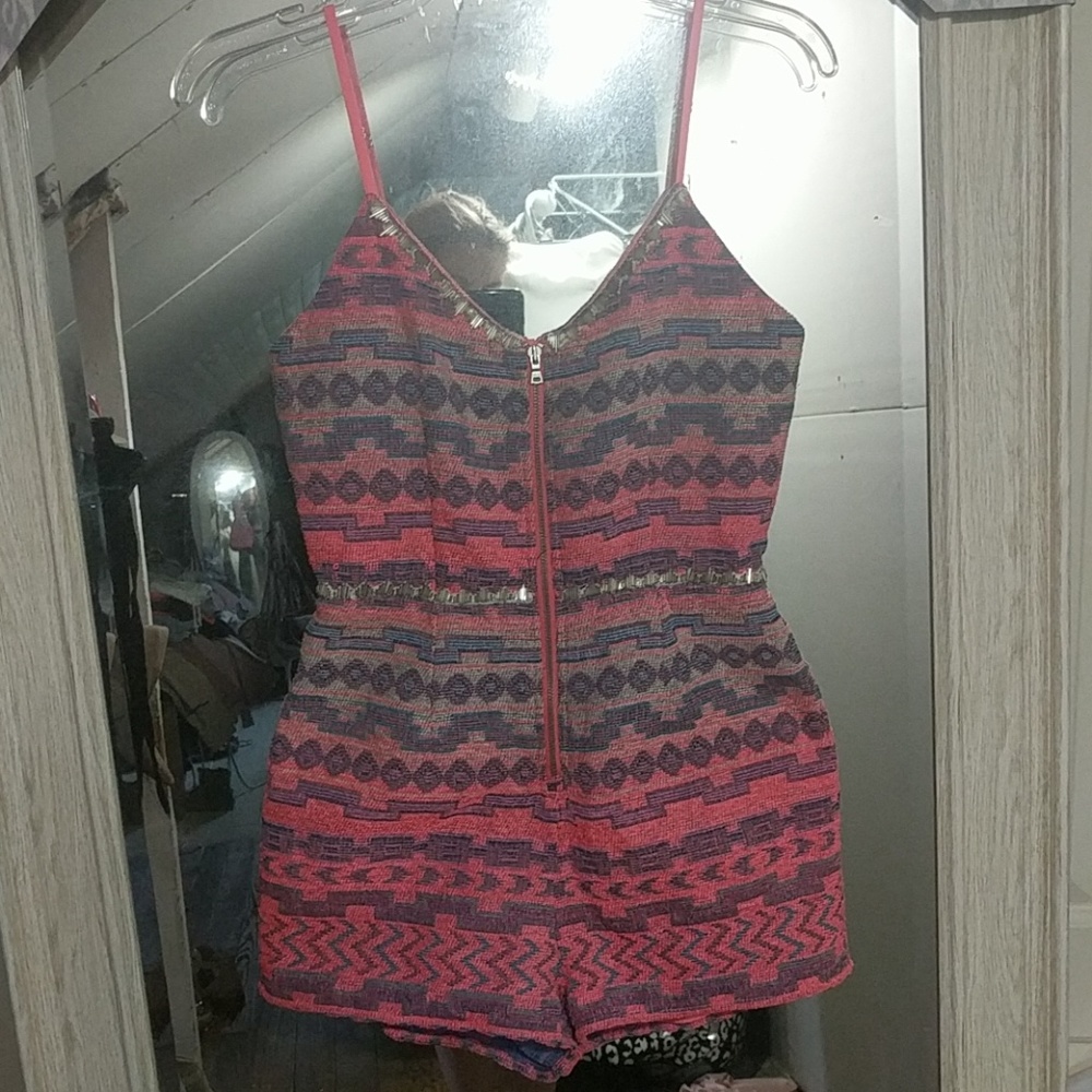 Bright romper revolve